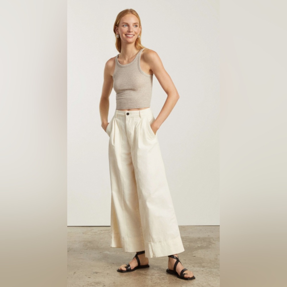 Everlane Green The Tourist Pant, 6